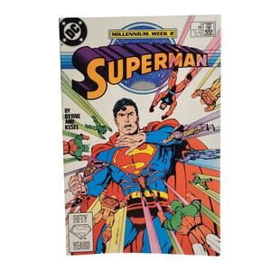 Superman No 13 1987 DC Comics Millennium Week 2 Boarded